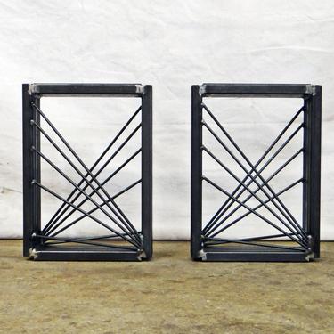 Coffee Table Legs with Fibonacci Sequence Rods - Metal Table Legs - Metal Coffee Table legs - Rectangular Tubing 
