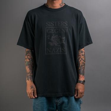 Vintage 90’s The Sisters Of Mercy Gegen Nazis T-Shirt 