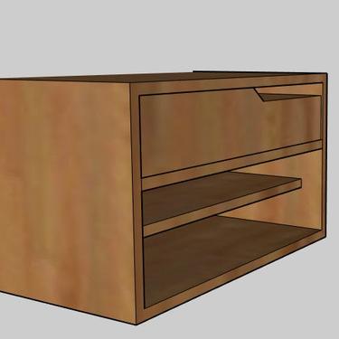 Custom Walnut Nightstands by ImagoFurniture