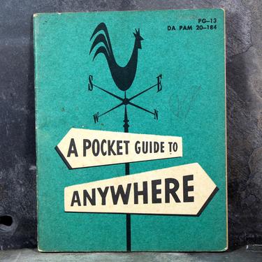 1953 U.S. Army Pamphlet &amp;quot;A Pocket Guide to Anywhere&amp;quot; - Guide to Different Cultures for U.S. Army Stationed Overseas | FREE SHIPPING 