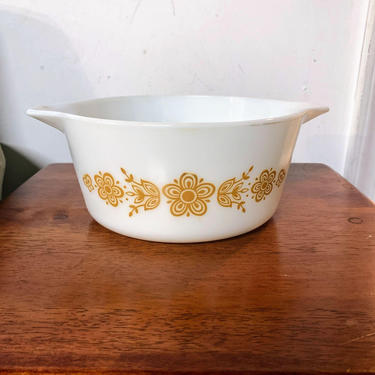 Vintage Pyrex Butterfly Gold Set. Cinderella Bowl set, Casserole Set,  Butter