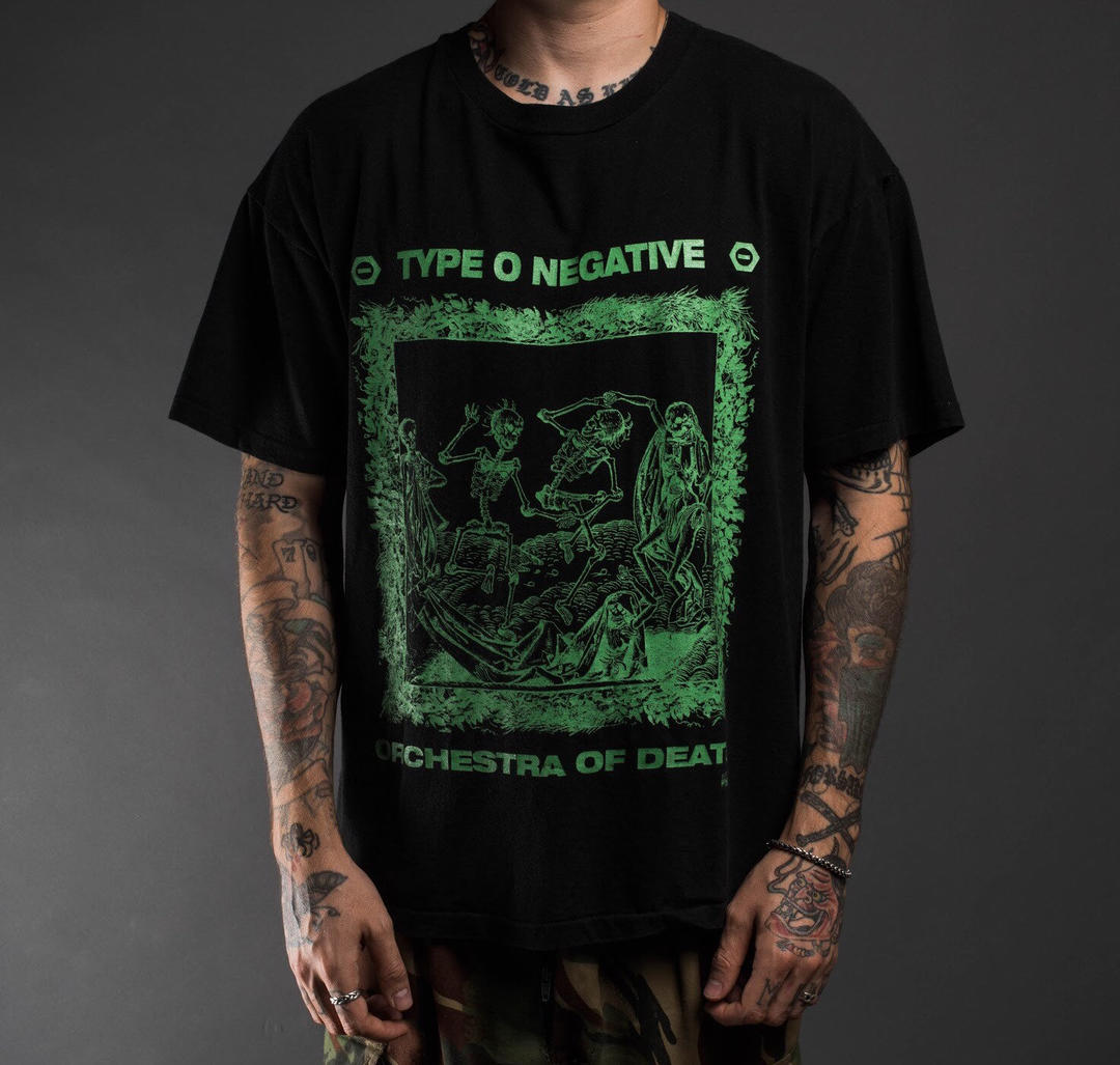 Vintage 90's Type-O-Negative Orchestra of Death T-Shirt