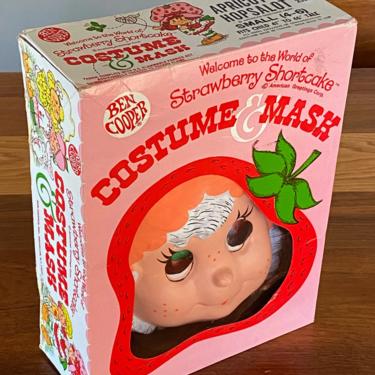 Vintage Ben Cooper Strawberry Shortcake Apricot N' Hopsalot Halloween Costume In Box 