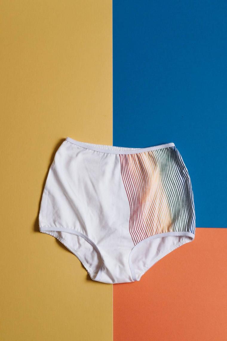 Organic Cotton Panties, Ants Print Underwear, Women's High-waisted Briefs, Cotton  Lingerie Set 
