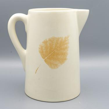 Ceramic Pitcher, Denby Energy Leaf | Vintage British Pottery Water Pitcher | Stoneware Water Jug | English Dinnerware 