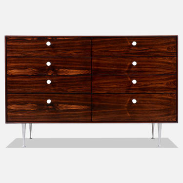 George Nelson &quot;Thin Edge&quot; Model-5221 Rosewood Dresser for Herman Miller