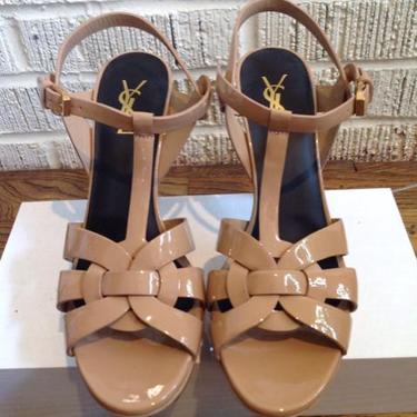 Yves Saint Laurent Shoe Size 40 Beige Sandals