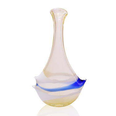 Anzolo Fuga Hand-Blown Glass "Bands" Vase 1956-60 - SOLD