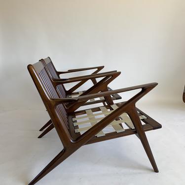 Pair of Original Poul Jensen  Z Chairs for Selig