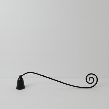 Metal Candle Snuffer With Spiral Design 