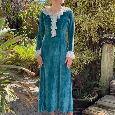 60s Carpet Maxi Dress / Rare Long Gown / Haute | Closet Case Vintage -  Nashville, TN | ATTIC