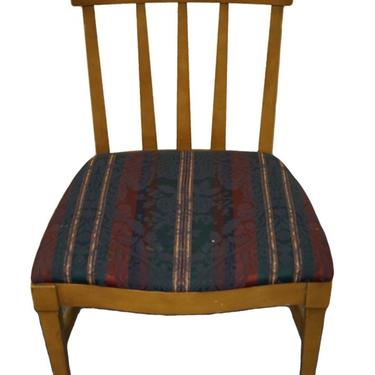 Broyhill Furniture Solid Hard Rock Maple Colonial Style Dining Side Chair 5611 