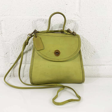 Vintage Coach Bag Tour, 1980's Classic Shoulder Bag