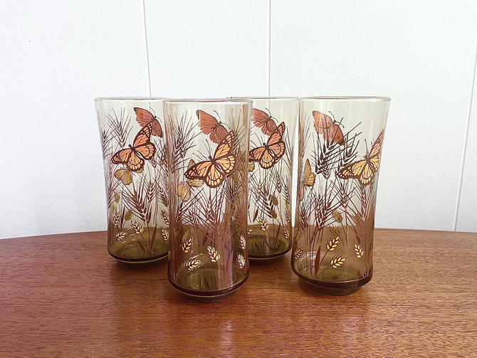 Vintage Libbey Wheat Juice Glasses – Jungle & Loom