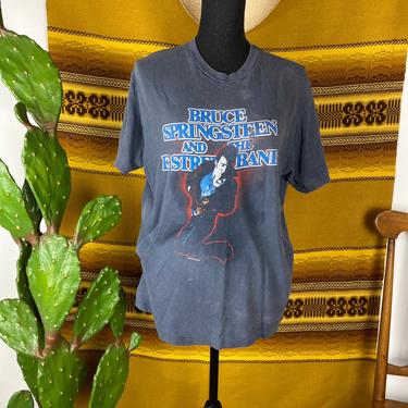 Vintage Bruce Springsteen 1984/85 Concert T-shirt Original 