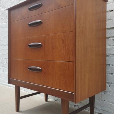 Mid Century Modern Teak Tallboy 