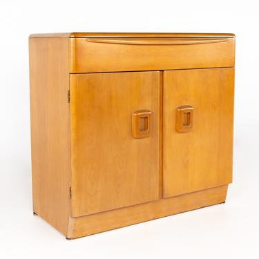 Heywood Wakefield Mid Century Blonde Solid Wood Sideboard | Modern