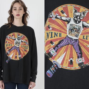 Aerosmith Nine Lives Tour T Shirt / 1997 Steven Tyler | American