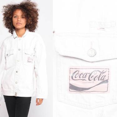 Coca cola jean jacket fashion