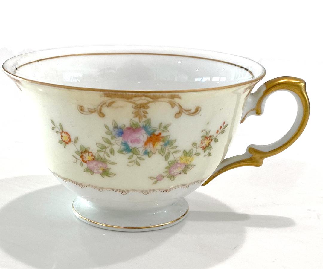 3 vintage Meito China Marie Tea Cups Without Saucers 1930s Dressing