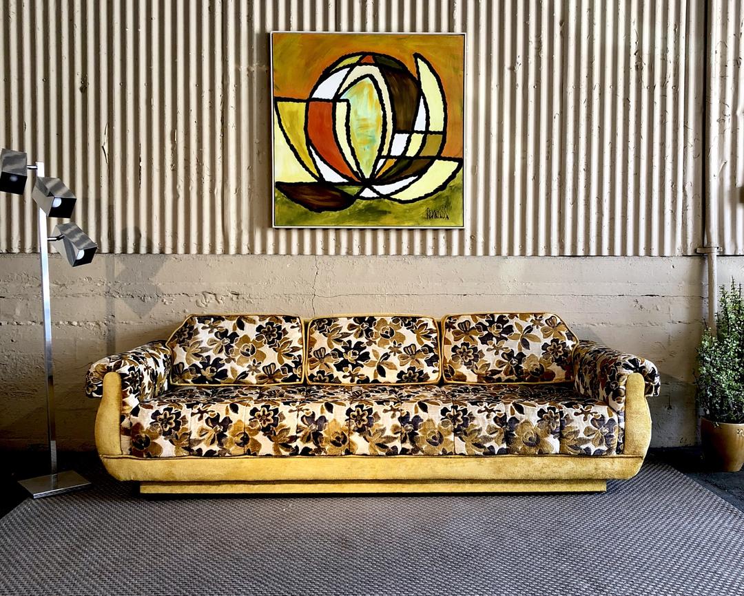 Mid Century 70’s Couch Bridge + Fog Studio Los Angeles, CA