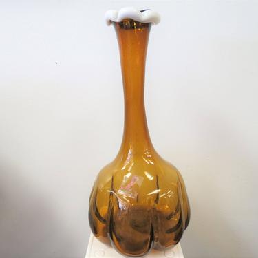 Vintage Mid-Century Inco Mexico Glass Vase 