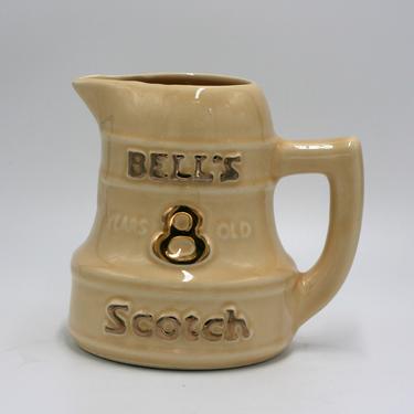 vintage Bell's Scotch Whiskey pitcher/8-year 12-year 