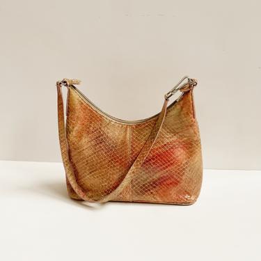 Watercolour Leather Bag