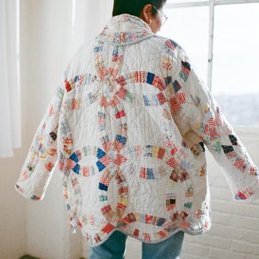Wedding ring quilt coat