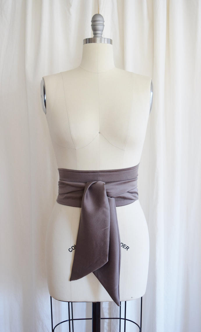 Wide on sale fabric belt