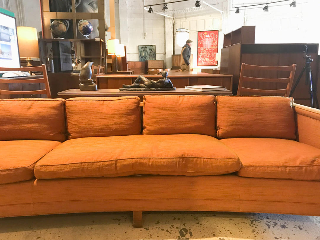 DUNBAR SOFA Midcentury Furniture Warehouse of Philadelphia Philadelphia