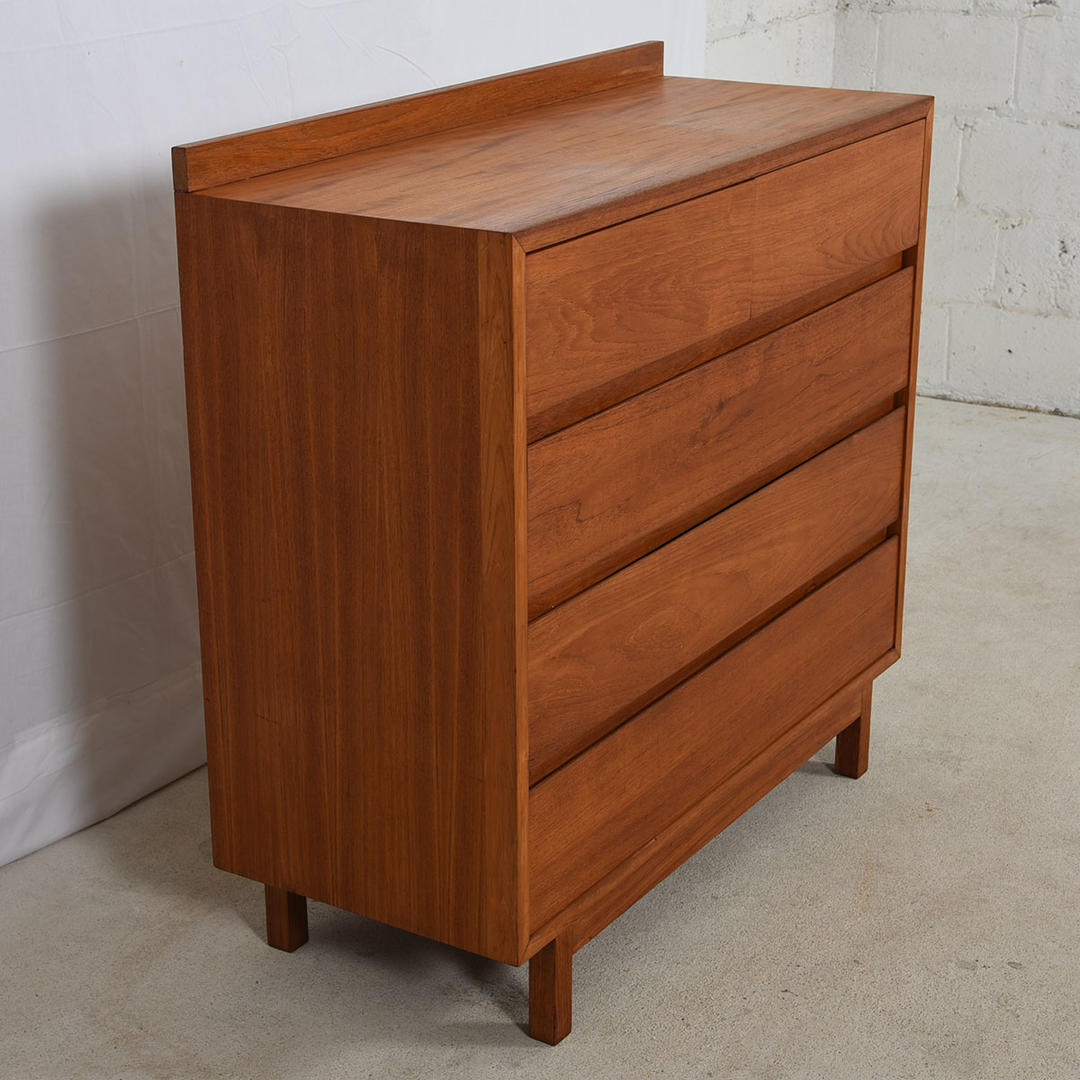 Vintage Modern Solid Teak Tall Dresser Modern Mobler Takoma, DC