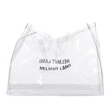 Helmut lang 2025 clear tote bag