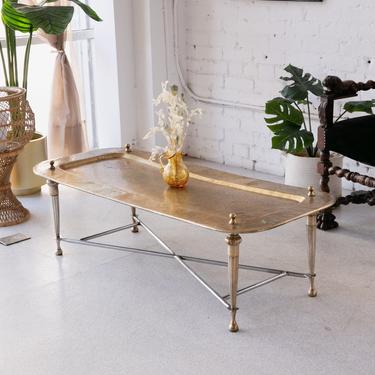 Brass Moroccan Coffee Table