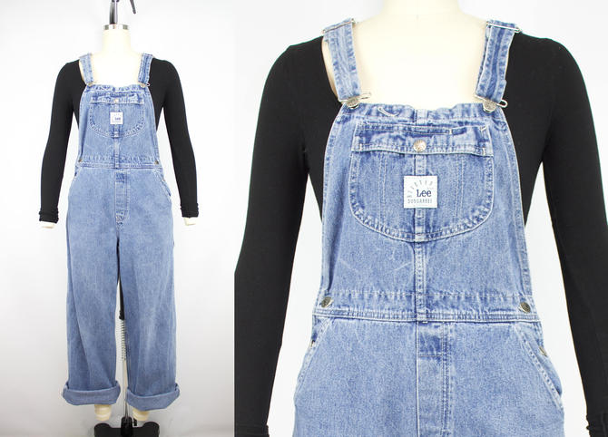 【USA製】　90s ヴィンテージ　Lee DUNGAREES オーバーオール 古着 90年代 リー Lee DUNGAREES デニムオーバーオール USA製