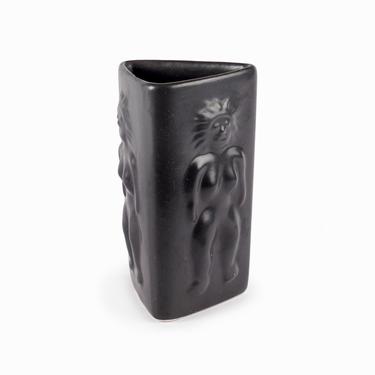 Hinton Blaisdell Ceramic Vase &quot;Triangle Female Mug&quot; Totem 