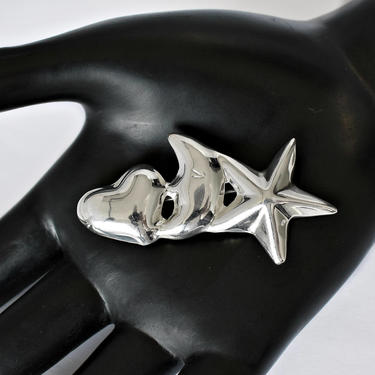 Sergio Bustamante ~ Vintage Mexico Sterling Silver Celestial Sun