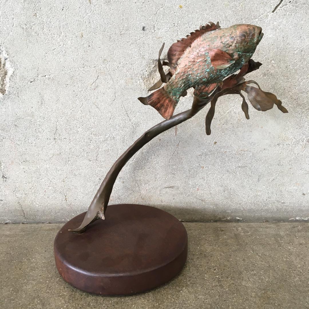 Copper Fish Sculpture Urban Americana (Home Decor) Long Beach, CA