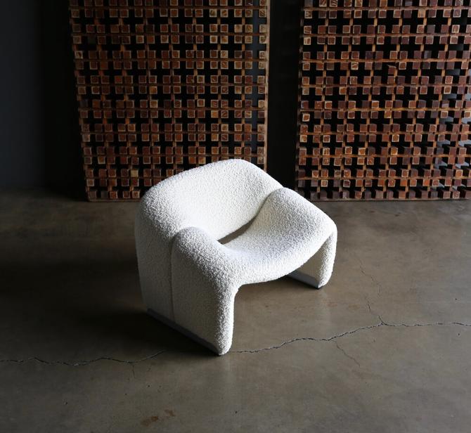 Pierre Paulin F598 Groovy Lounge Chair for Artifort, circa 1972 ...