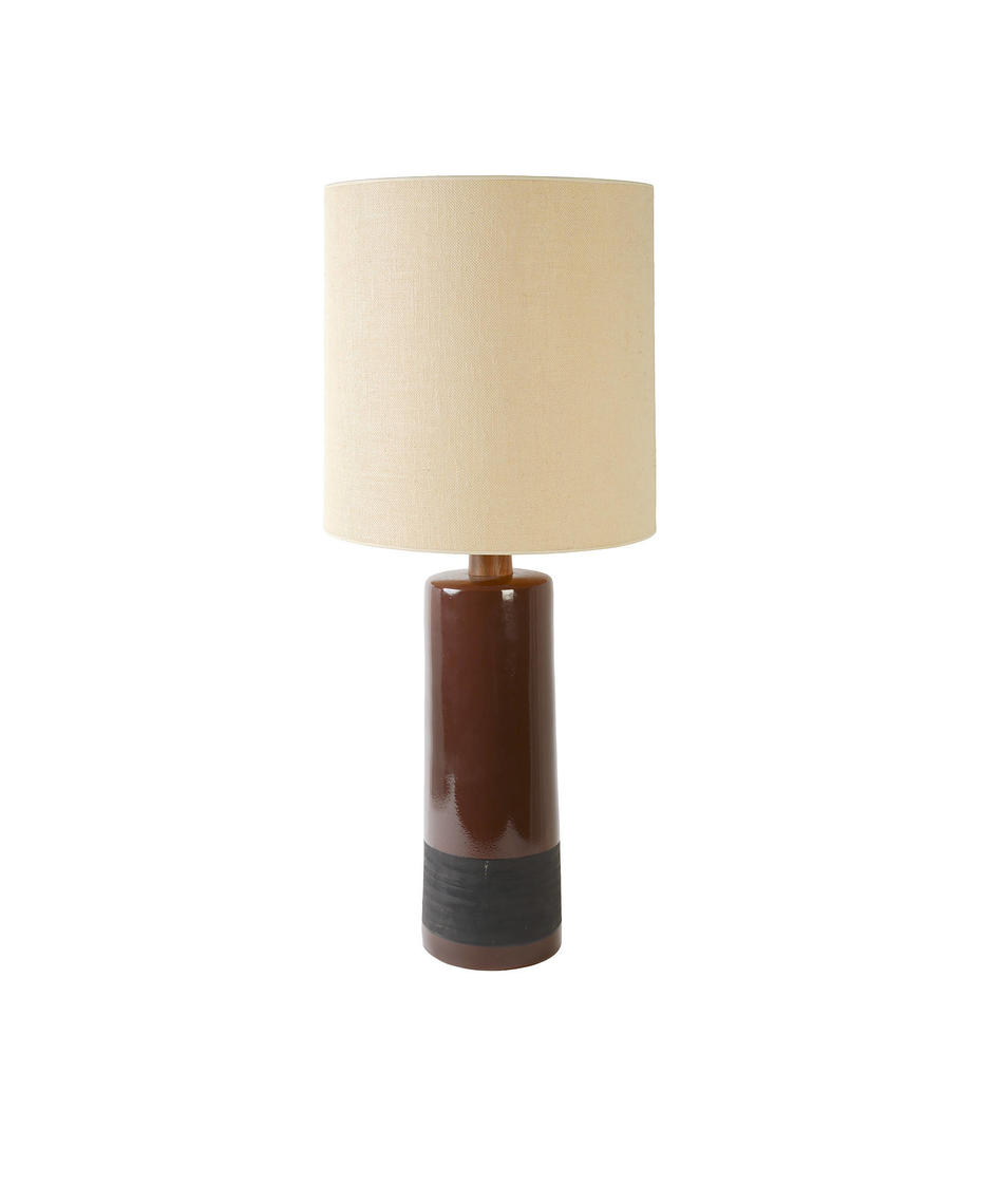 Martz Lamp Ceramic and Teak Lamp Marshall Studios Mid Century ...