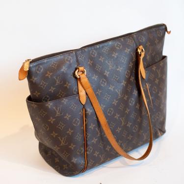 LOUIS VUITTON Totally GM Monogram Canvas Tote Shoulder Bag-US