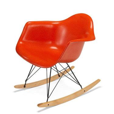 Vintage Modernica Eames Fiberglass ArmShell Rocker