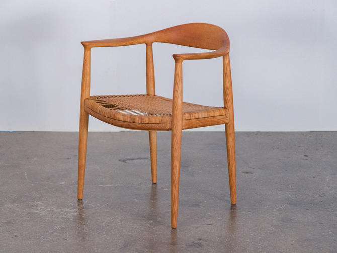 Hans Wegner Cane Dining Chair By Openairmodern