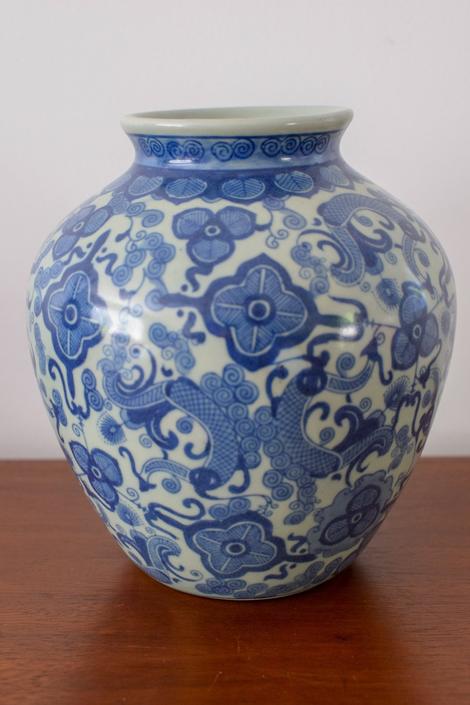 Blue Koi Fish Vintage Vase By Capitolvintagecharm From Capitol