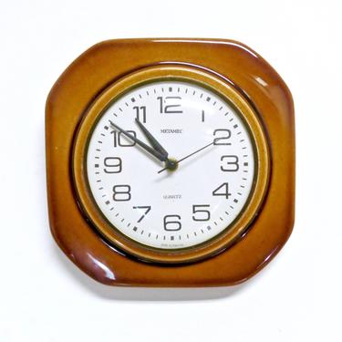 Mid Century  Wall Clock By Metamec 