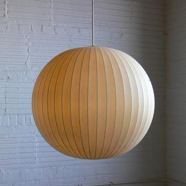 George Nelson for Modernica Large Ball Pendant Lamp 