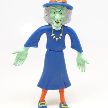 Vintage Russ Bendable Toy Halloween Witch 