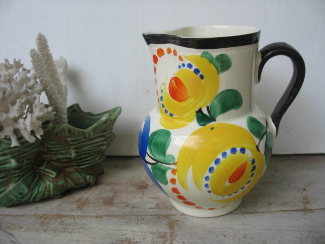 VTG Hand Painted DITMAR 2024 URBACH Pitcher