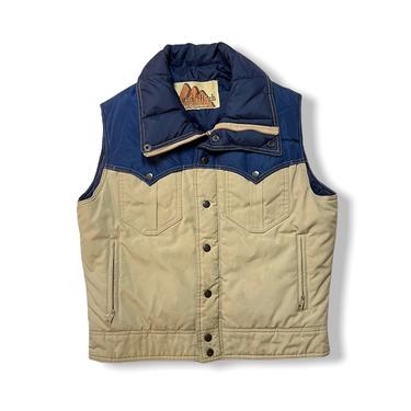 Vintage 1980s &amp;quot;Natural High&amp;quot; Goose Down Vest ~ S ~ Jacket/Coat ~ Zip Front ~ 