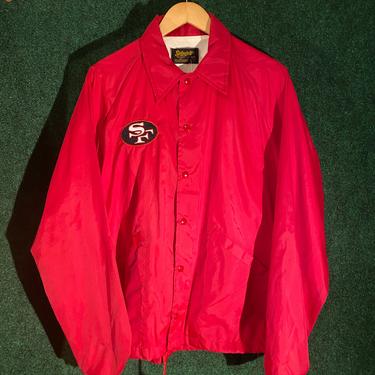 Vintage San Francisco 49ers Coach Jacket, Throwbacks Northwest